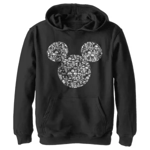 Boys Girls Mickey Mouse Hoodies Kids Family Parent-Child Sweater Autumn Winter Loose Oversized Cotton Men Women Long Sleeve Top